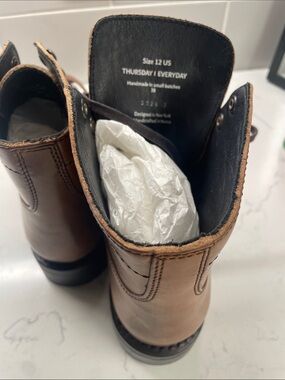 Thursday Boot Company Men's Tan Leather Boots